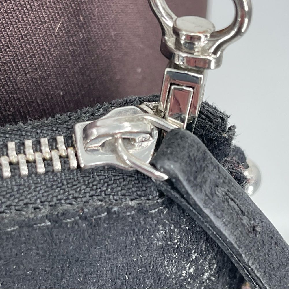 ZARA Black Studded Crossbody with Removable Chain GUC - Picture 3 of 9